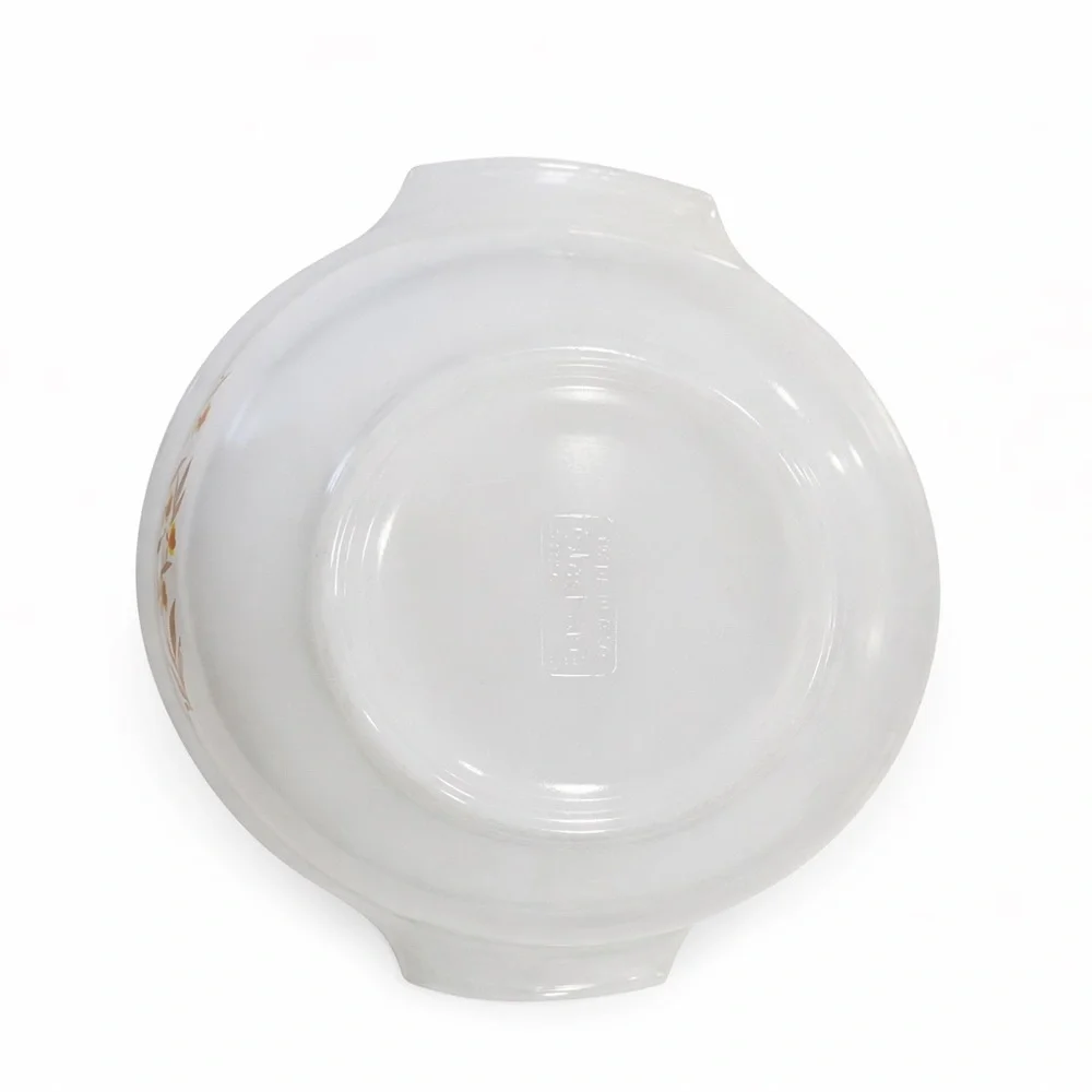 Vintage Glasbake J-2356 Cinderella Mixing Bowl 9